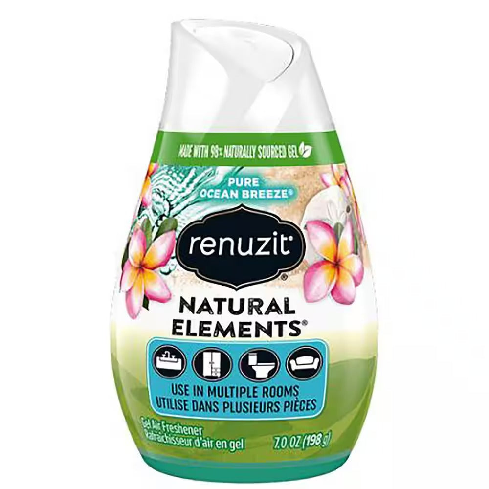 Renuzit Adj Pure Ocean Breeze - 7.0oz/12pk