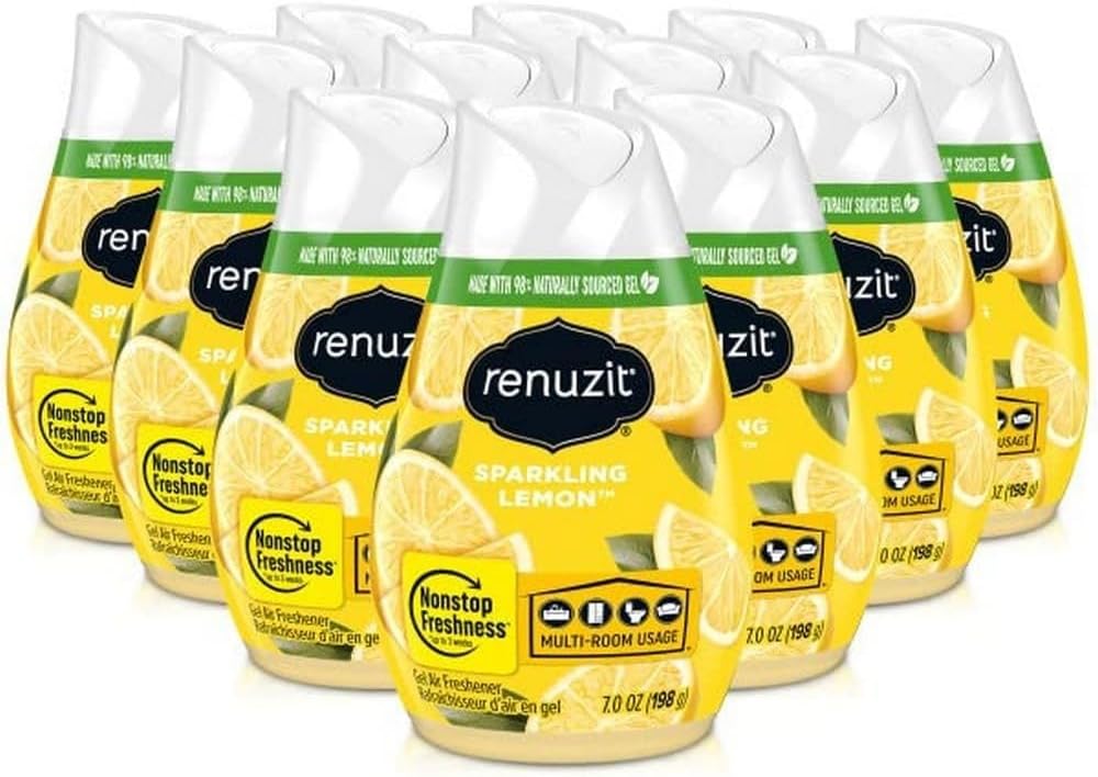 Renuzit Adj Sparkling Lemon  - 7.0oz/12pk