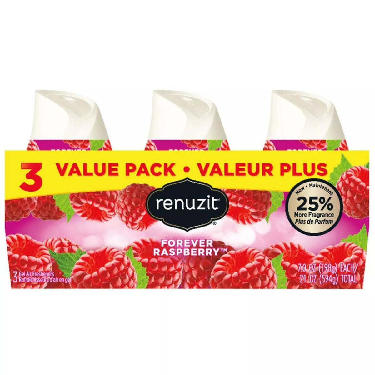 Renuzit Adj Raspberry - (3x7.0)oz/4pk