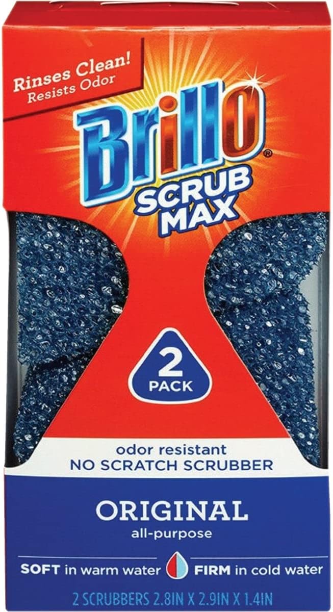 BRILLO SCRUB MAX Brillo Scrub Max Original All-Purpose - 2ct/6pk