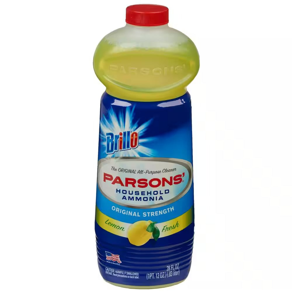 BRILLO PARSONS' AMMONIA Parsons' Lemon Ammonia - 28oz/12pk