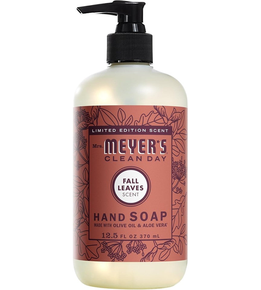 Mrs. Meyer's Clean Day Hand Soap Fall Leaves Scent - 12.5oz/6pk