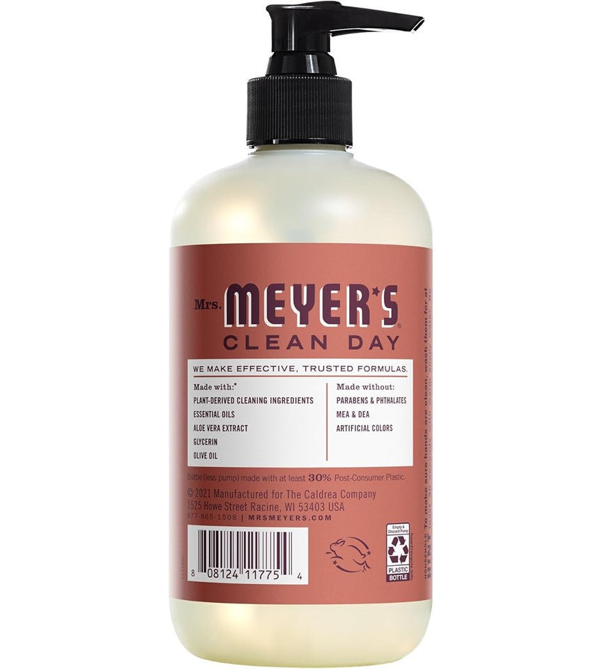 Mrs. Meyer's Clean Day Hand Soap Fall Leaves Scent - 12.5oz/6pk