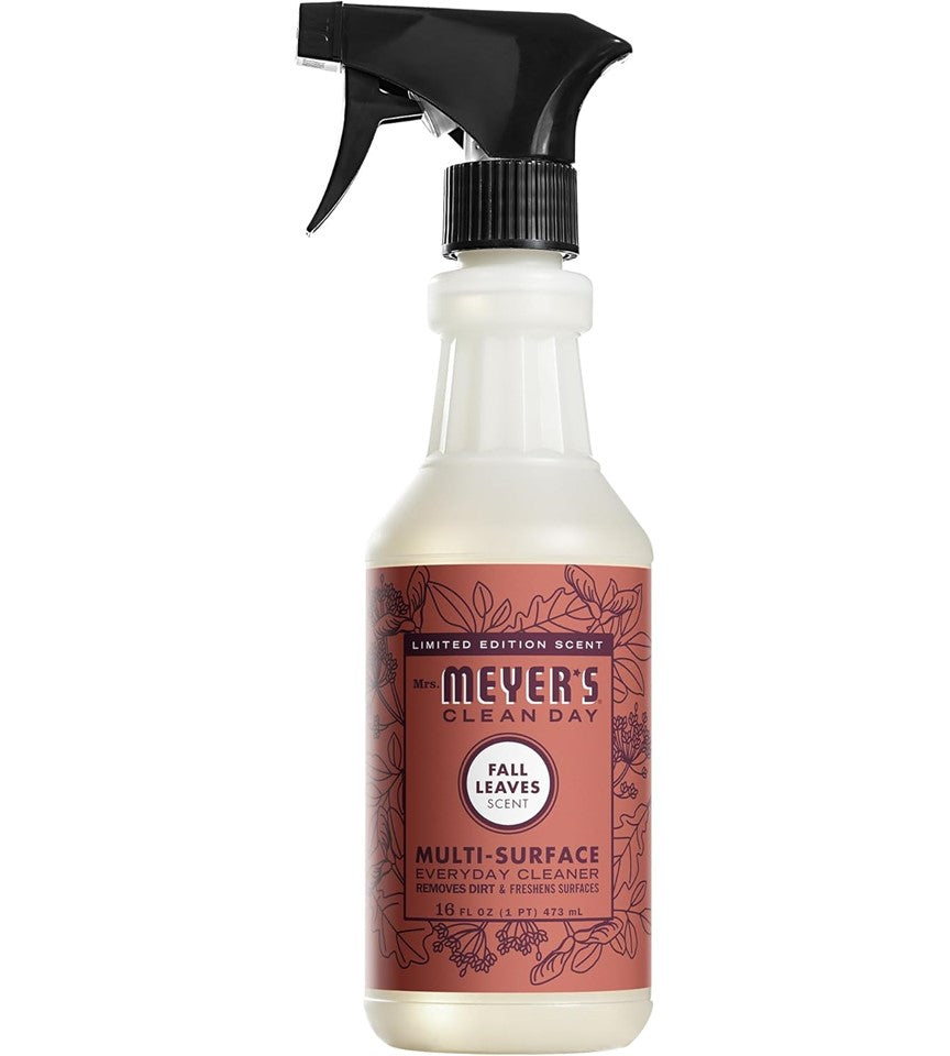 Mrs. Meyer's Clean Day Multi-Surface Everyday Cleaner Fall Leaves Scent - 16oz/6pk