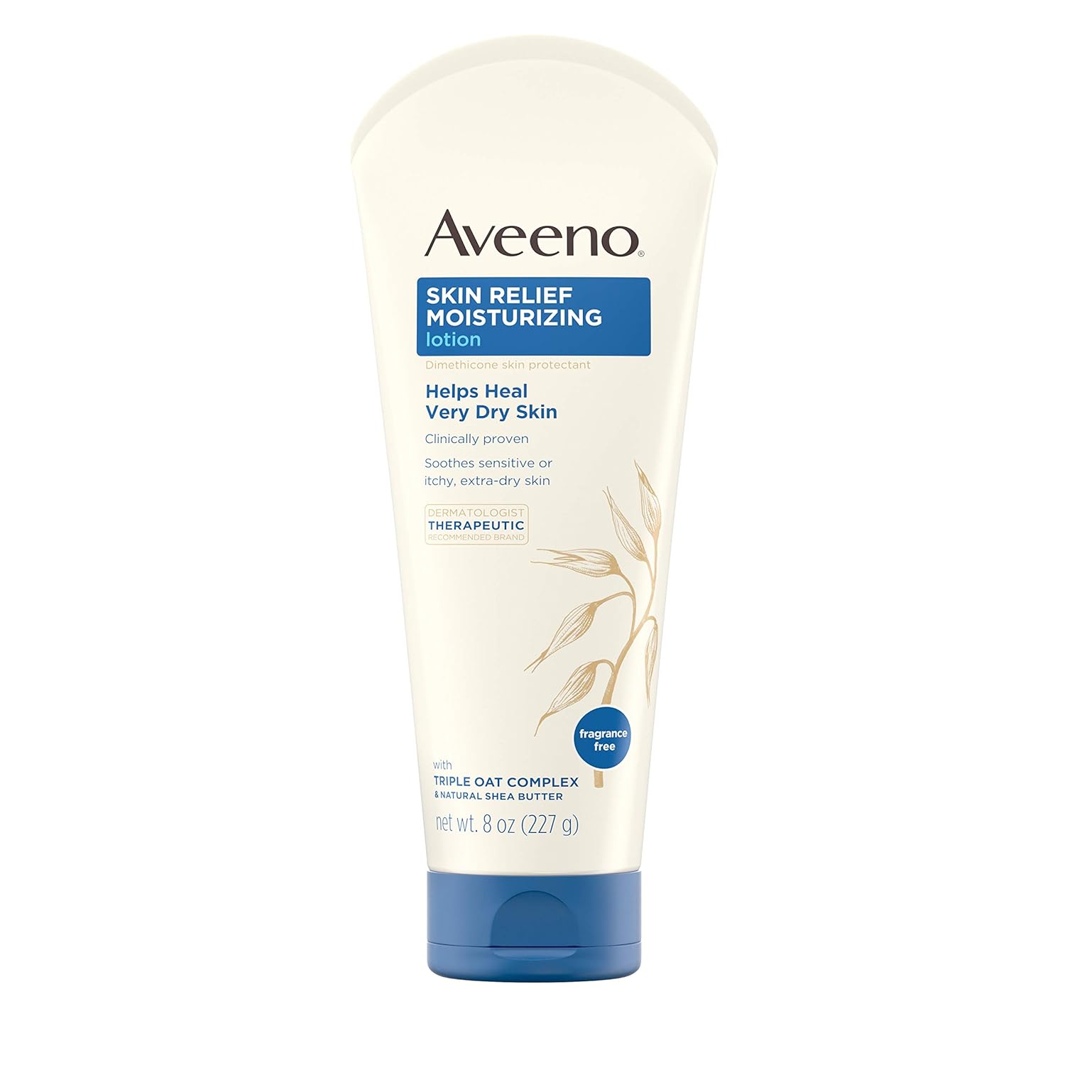 Aveeno Skin Relief Moisturizing Lotion Very Dry Skin Fragrance Free - 8oz/3pk