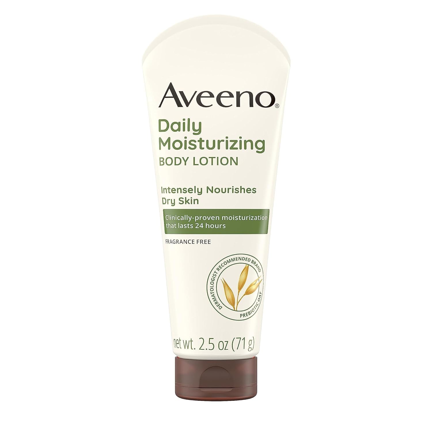 Aveeno Daily Moisturizing Body Lotion Dry Skin Fragrance Free - 2.5oz/3pk