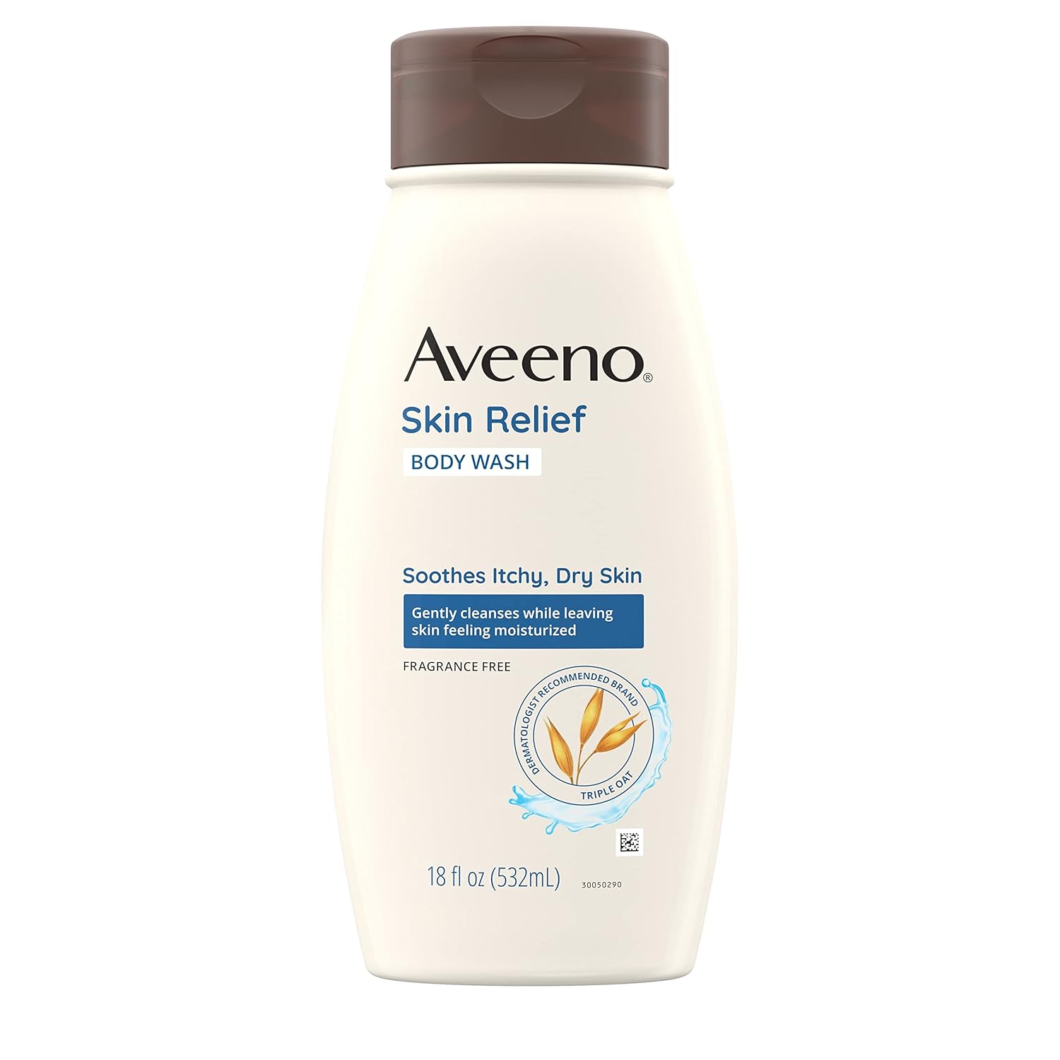 Aveeno Skin Relief Body Wash Itchy Dry Skin Fragrance Free - 18oz/3pk