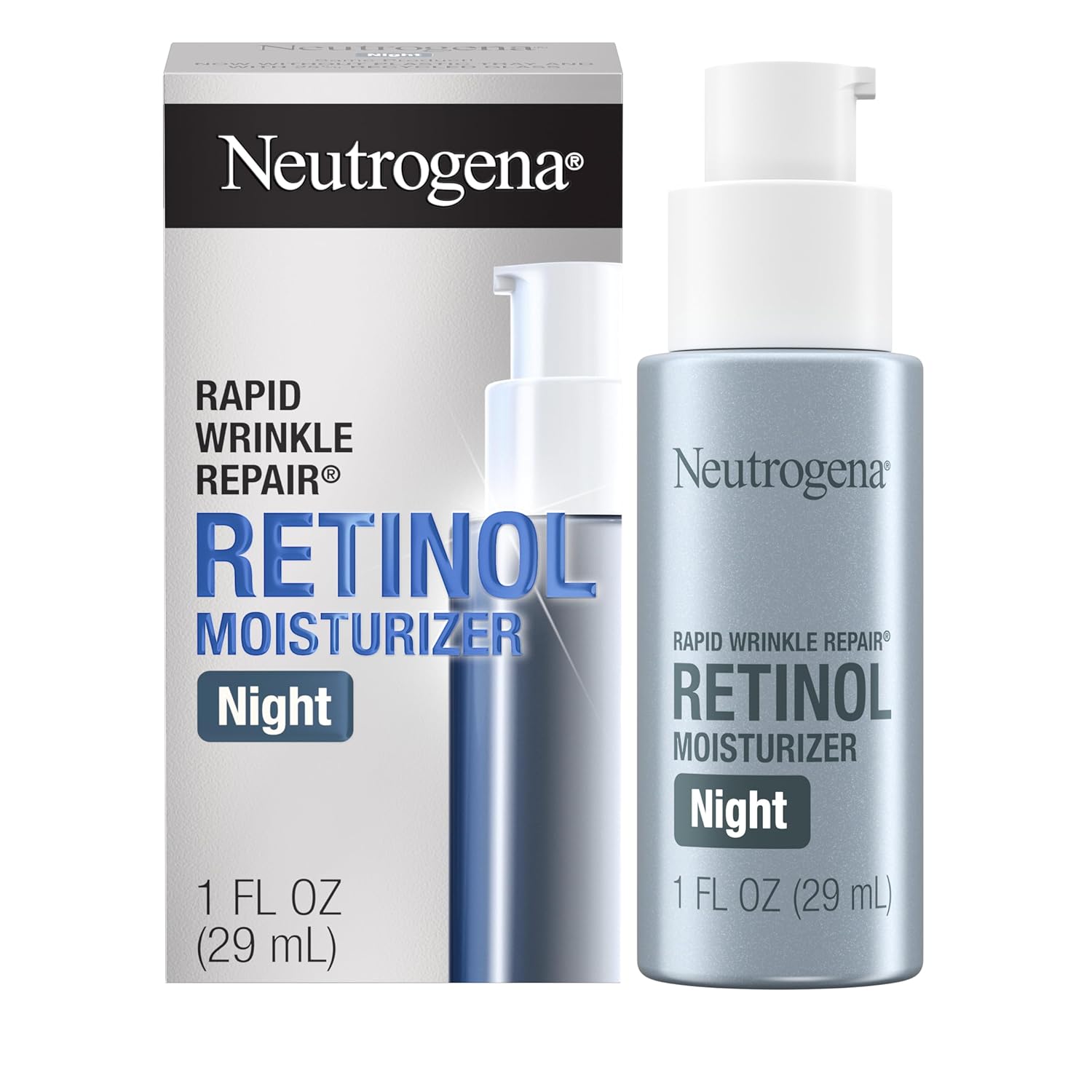 Neutrogena Rapid Wrinkle Repair Retinol Moisturizer Night - 1oz/3pk