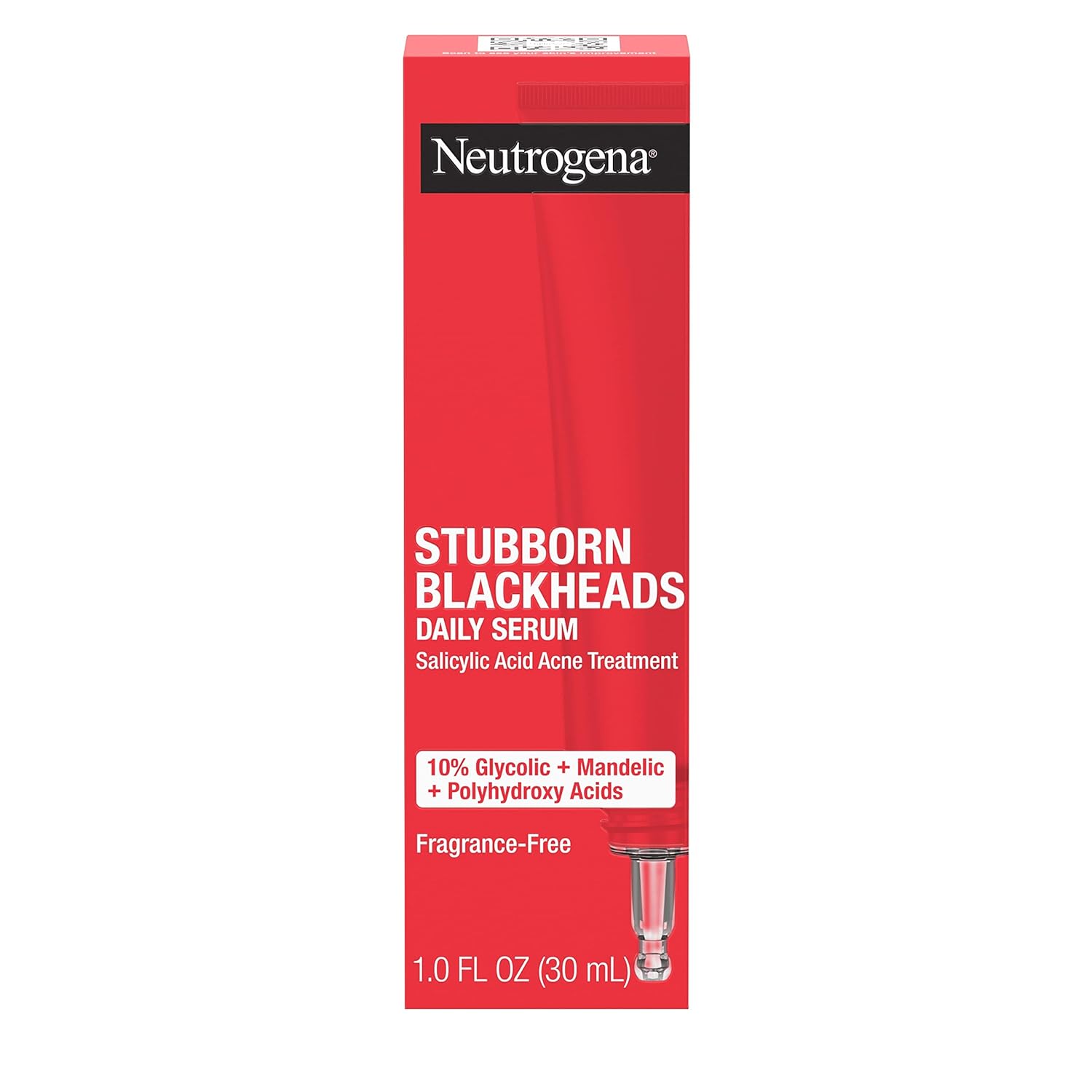 Neutrogena Cleansing Stubborn Blackhead Daily Serum Fragrance Free - 1oz/3pk