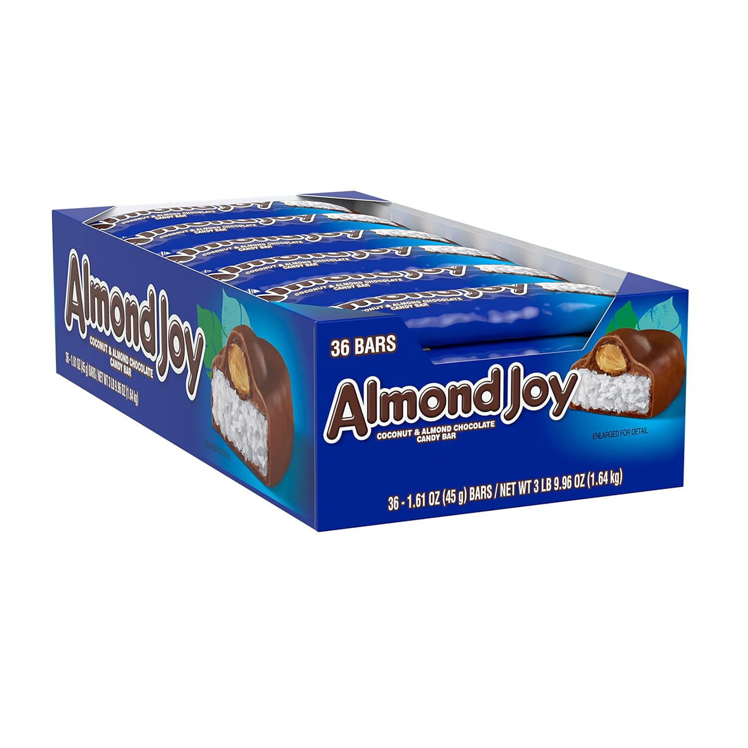 Almond Joy Coconut Almond Chocolate Bar - (36x1.61)oz/12pk