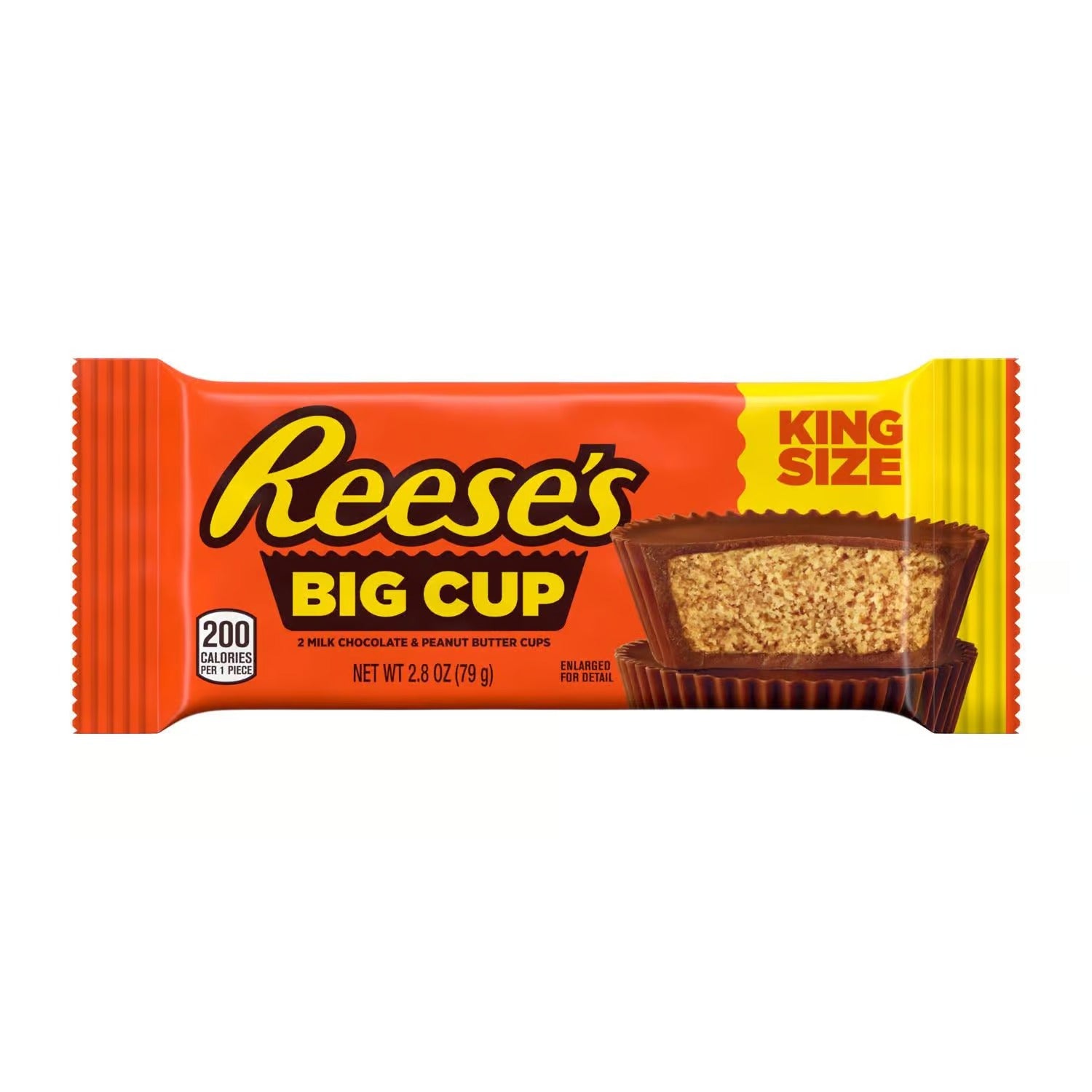 Reese's Big Cup 2 Peanut Butter Cups King Size - (16x2.8)oz/9pk