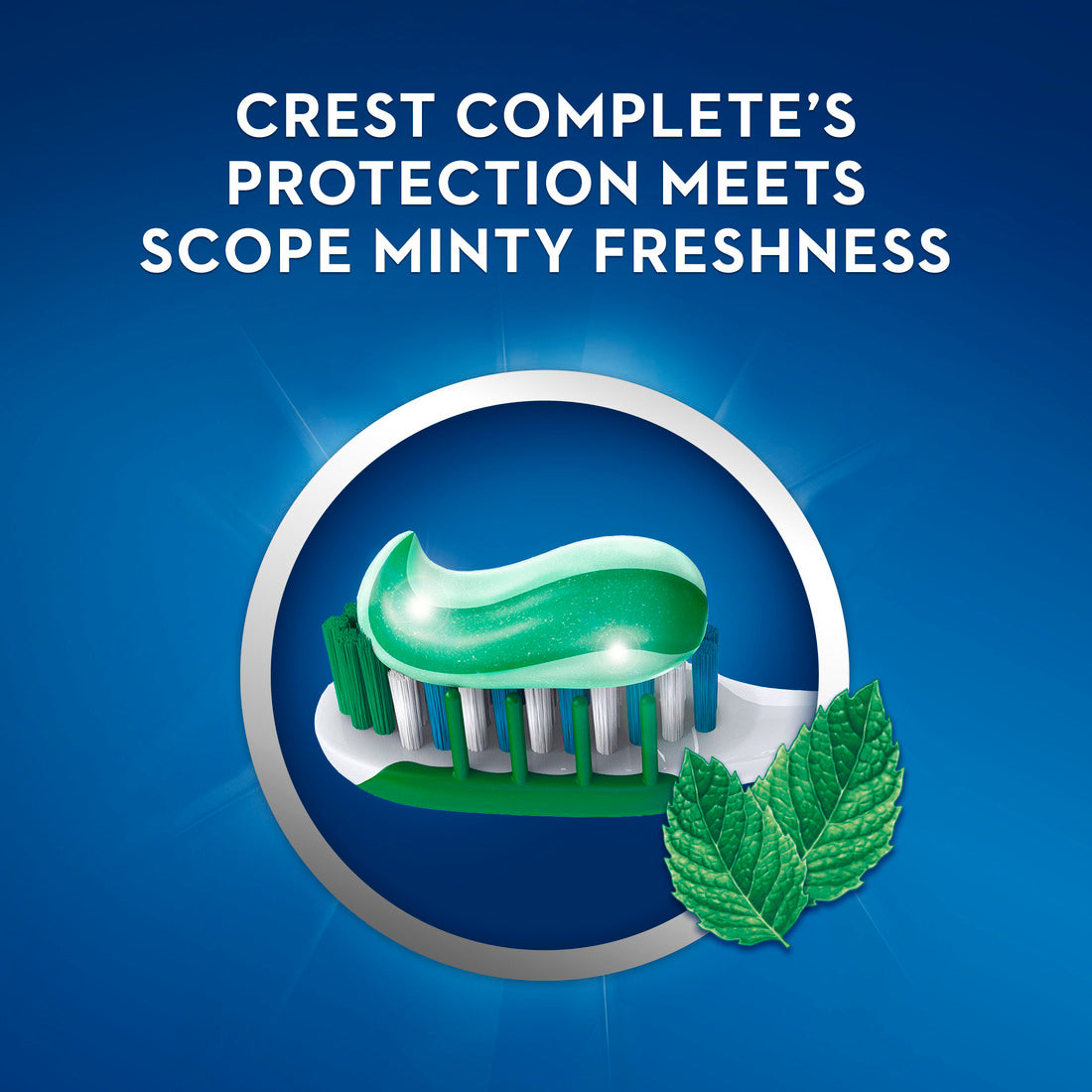 Crest Complete + Scope Whitening Toothpaste Minty Fresh Flavor - (4x5.4)oz/10pk