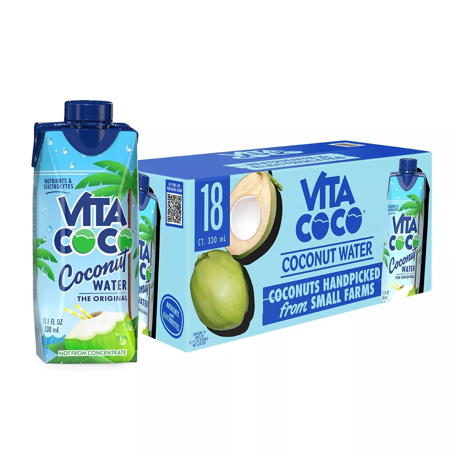 Vita Coco Coconut Water - 11.1oz/18pk