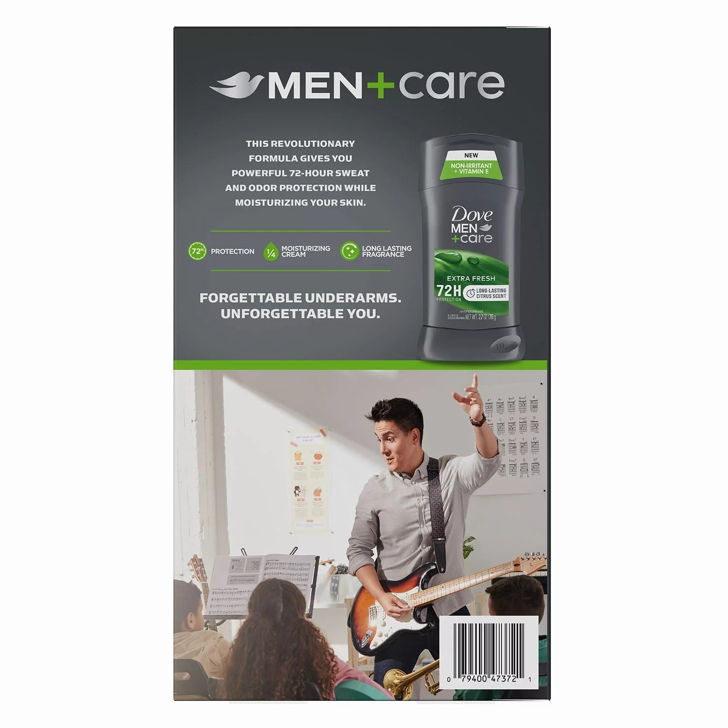 Dove Men+Care Antiperspirant Deodorant Extra Fresh - 2.7oz/4pk