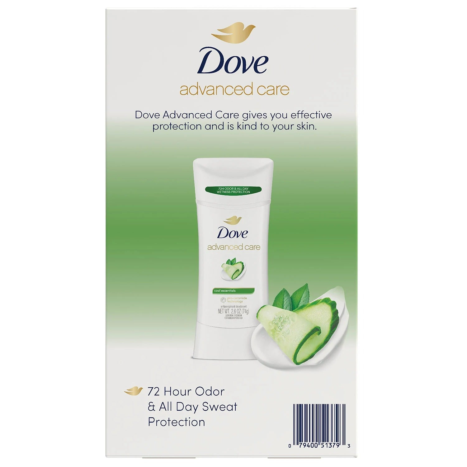 Dove Advanced Care Antiperspirant Deodorant - 2.6oz/4pk