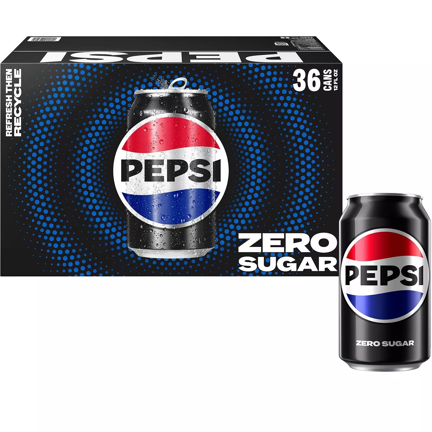 Pepsi Zero Sugar - 12oz/36pk