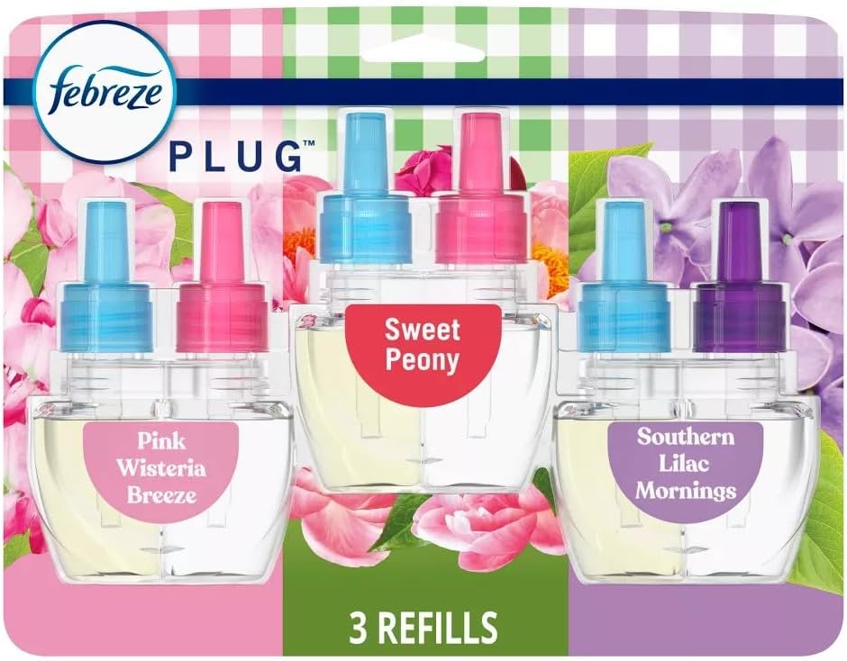 Febreze Plug Mix Spring Floral 3-pack - 2.63oz/3pk