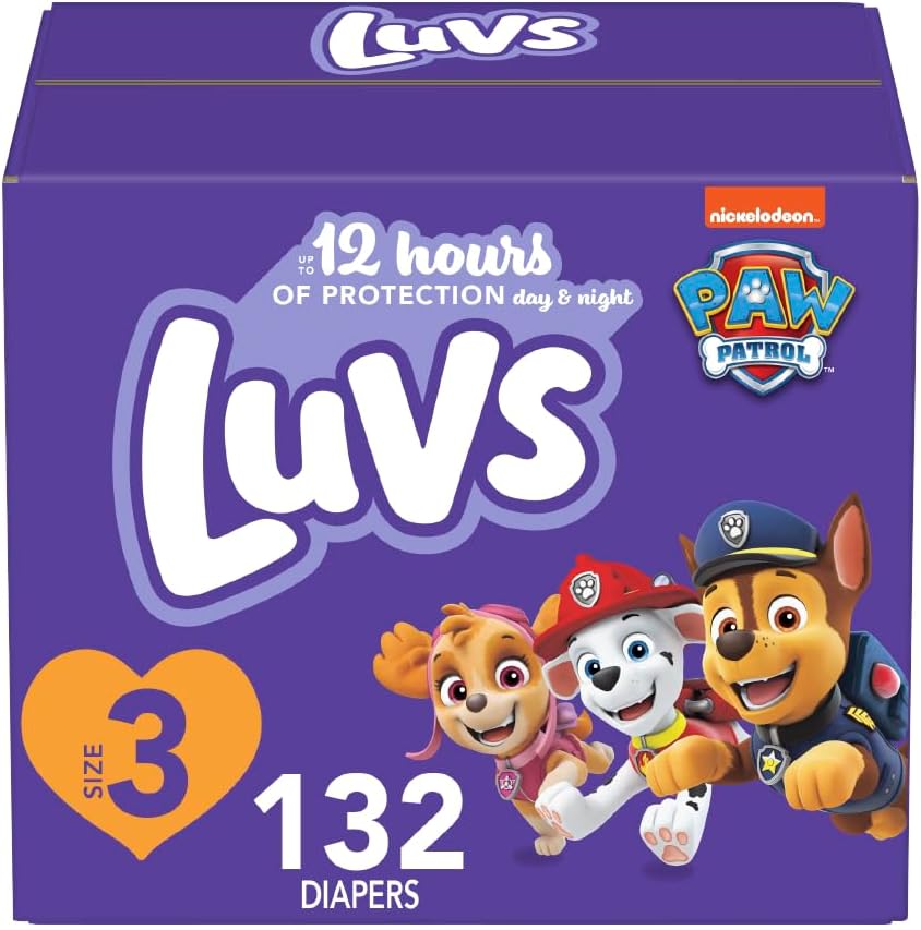 Luvs Diapers Size 3 - 132ct/1pk