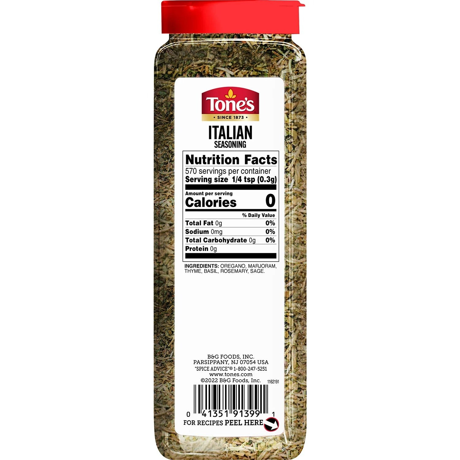 Tone's Italian Seasoning - 6oz/1pk