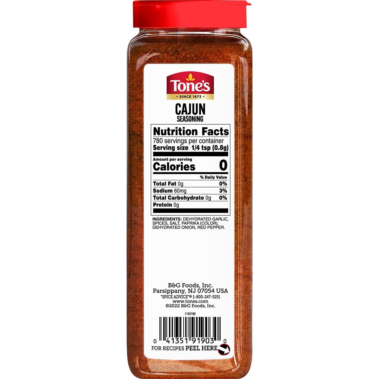 Tone's Cajun Seasoning Blend - 22oz/1pk