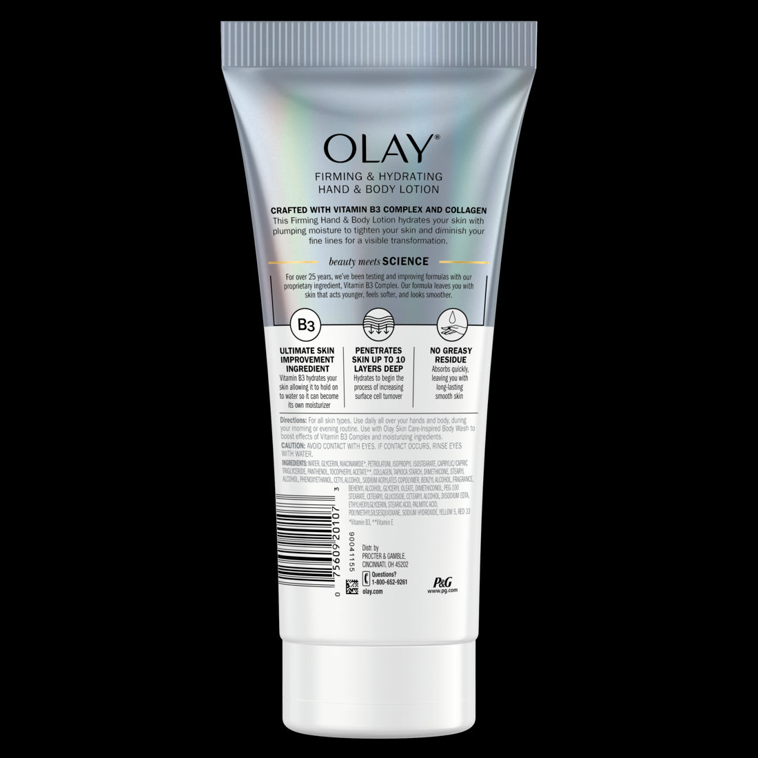 Olay Firming & Hydrating Hand and Body Lotion with Collagen Tube - 6oz/12pk