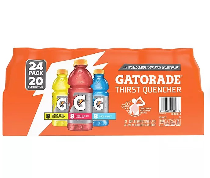 Gatorade Sports Drinks Variety Pack - 20oz/24pk