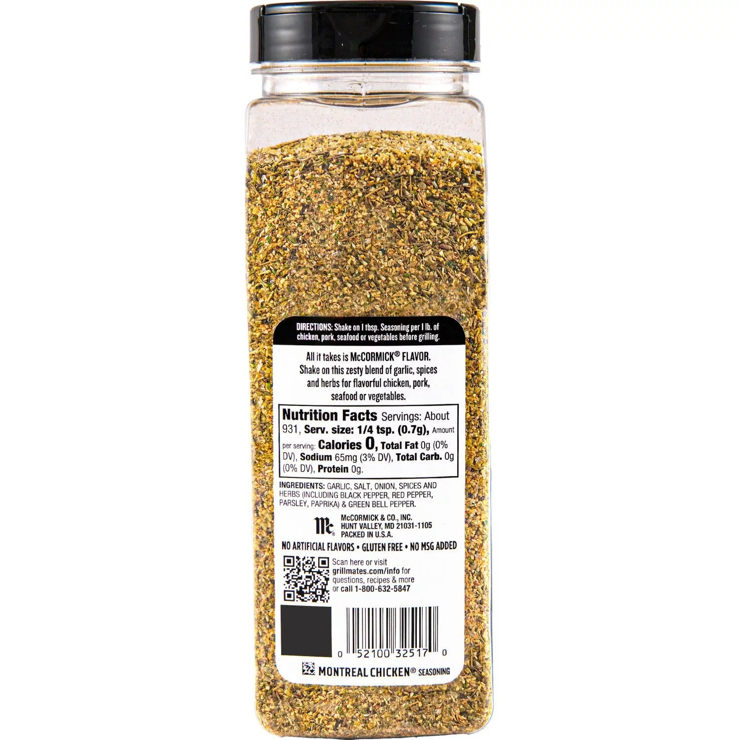 McCormick Grill Mates Montreal Chicken Seasoning-23oz/1pk