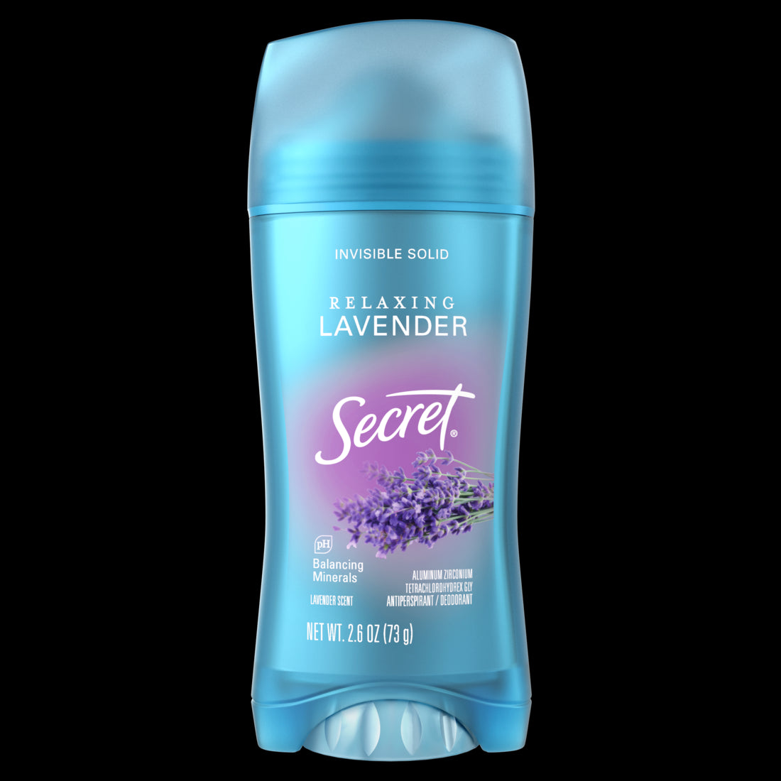 Secret Fresh Invisible Solid Antiperspirant and Deodorant for Women Lavender Scent - 2.6oz/12pk