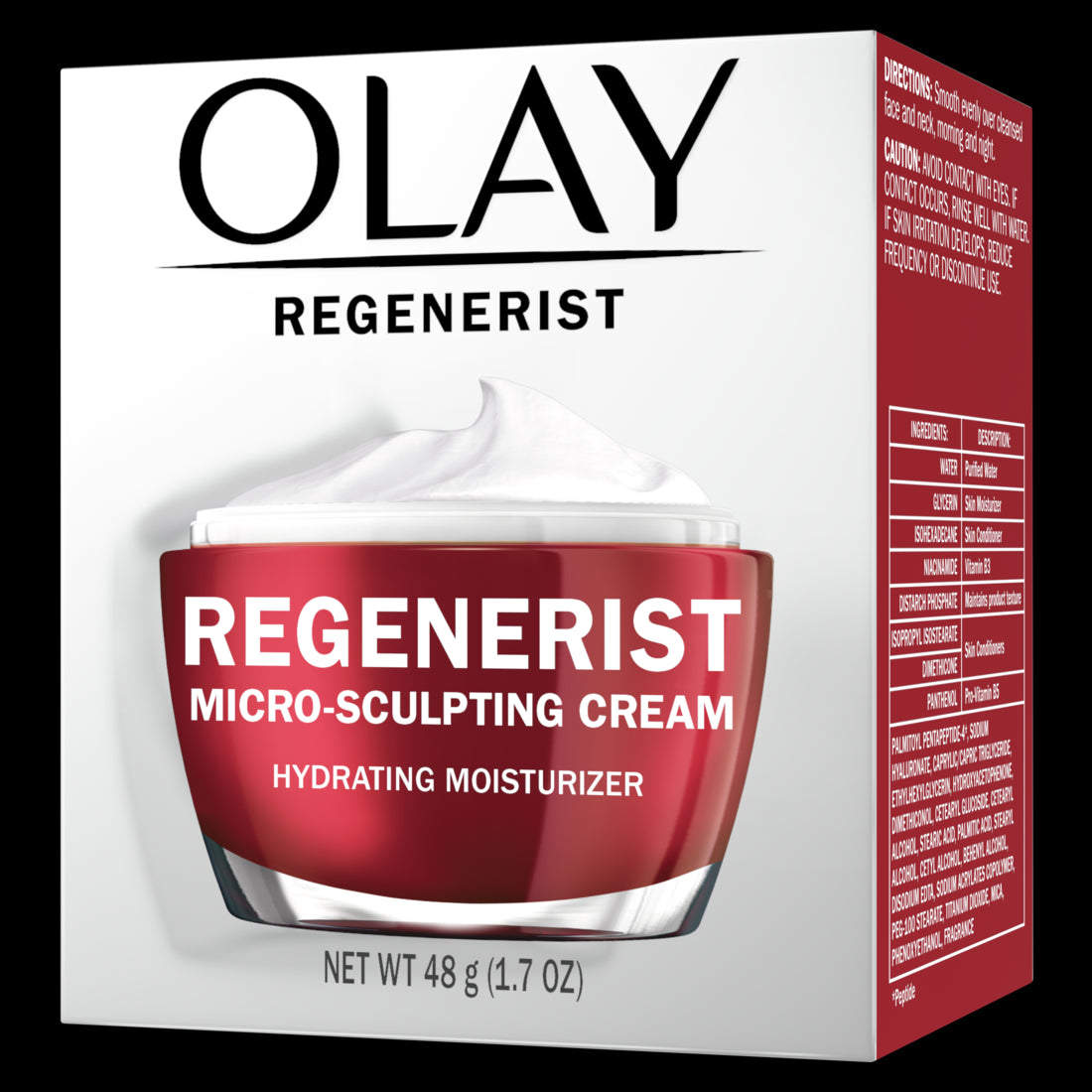 Olay Regenerist Micro-Sculpting Cream Face Moisturizer - 1.7oz/12pk