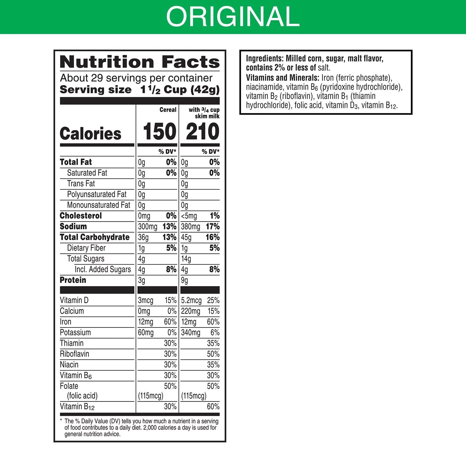 Kellogg's Corn Flakes Breakfast Cereal - 43oz/1pk