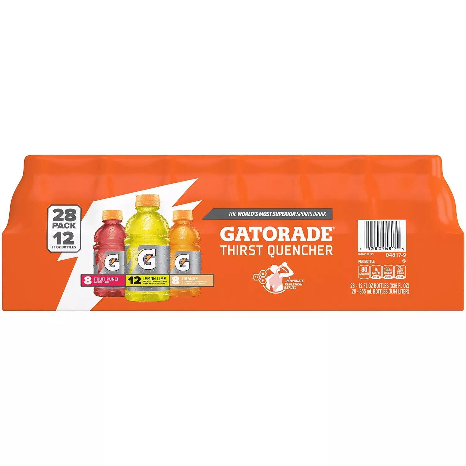 Gatorade Sports Drinks Core Variety Pack - 12oz/28pk