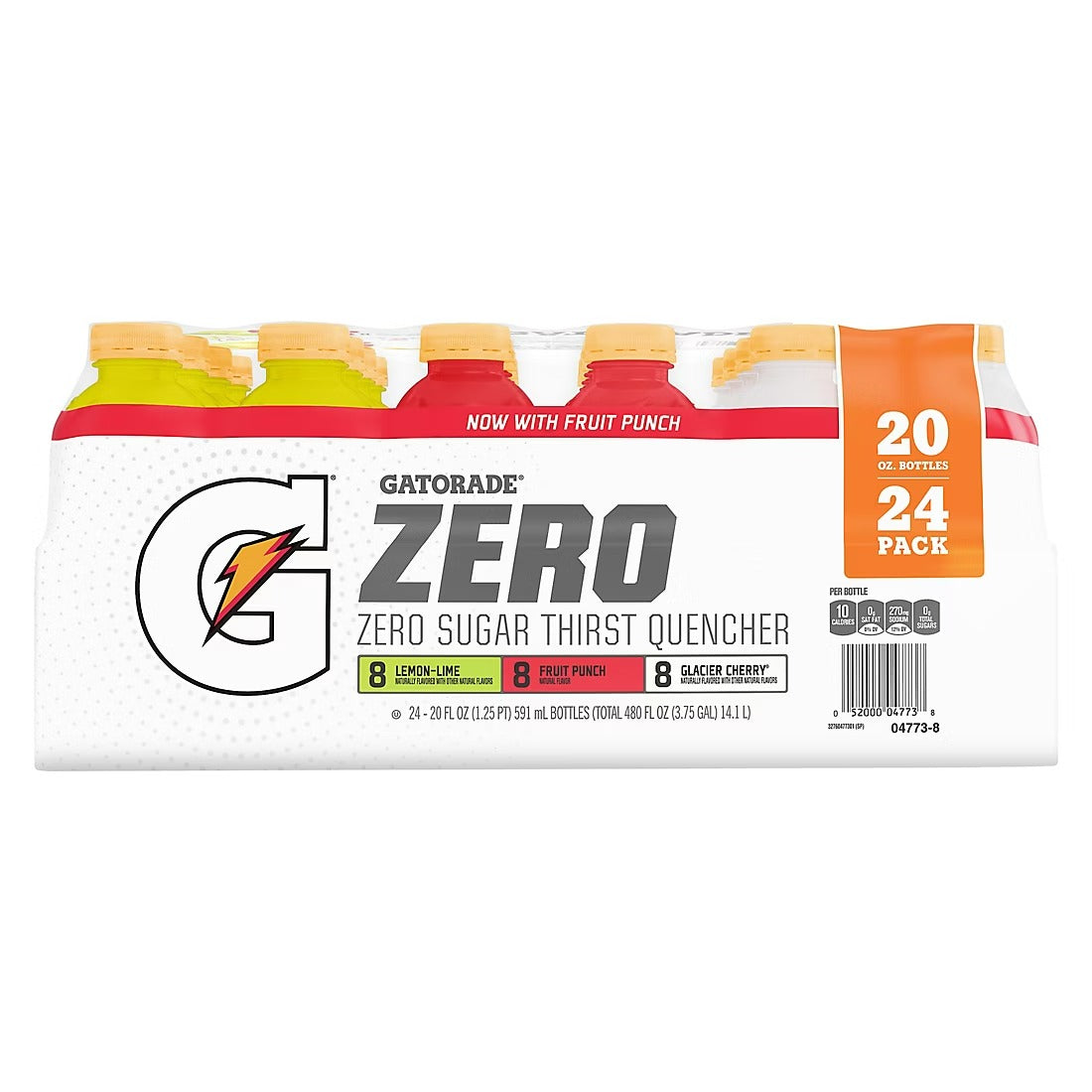 Gatorade Zero Thirst Quencher Variety Pack - 20oz/24pk