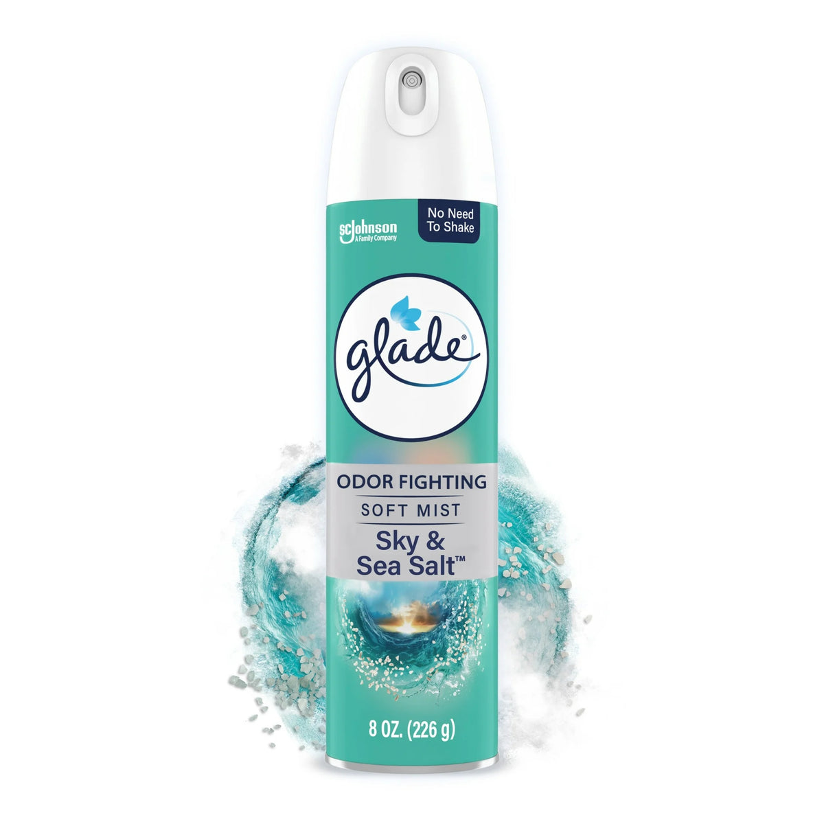 Glade Compressed Gas Aerosol - Sky Sea Salt - 8oz/6pk