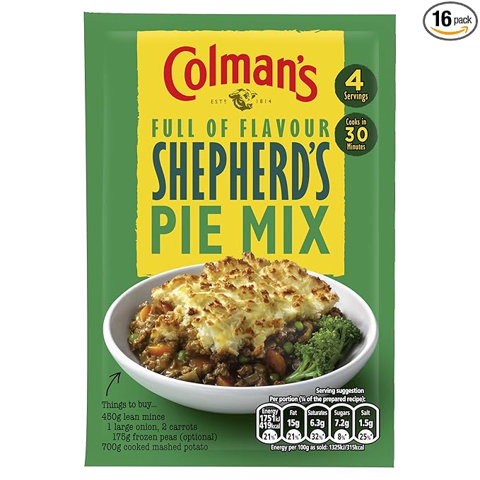 Colmans Shepherds Pie Mix - 1.7oz/16pk