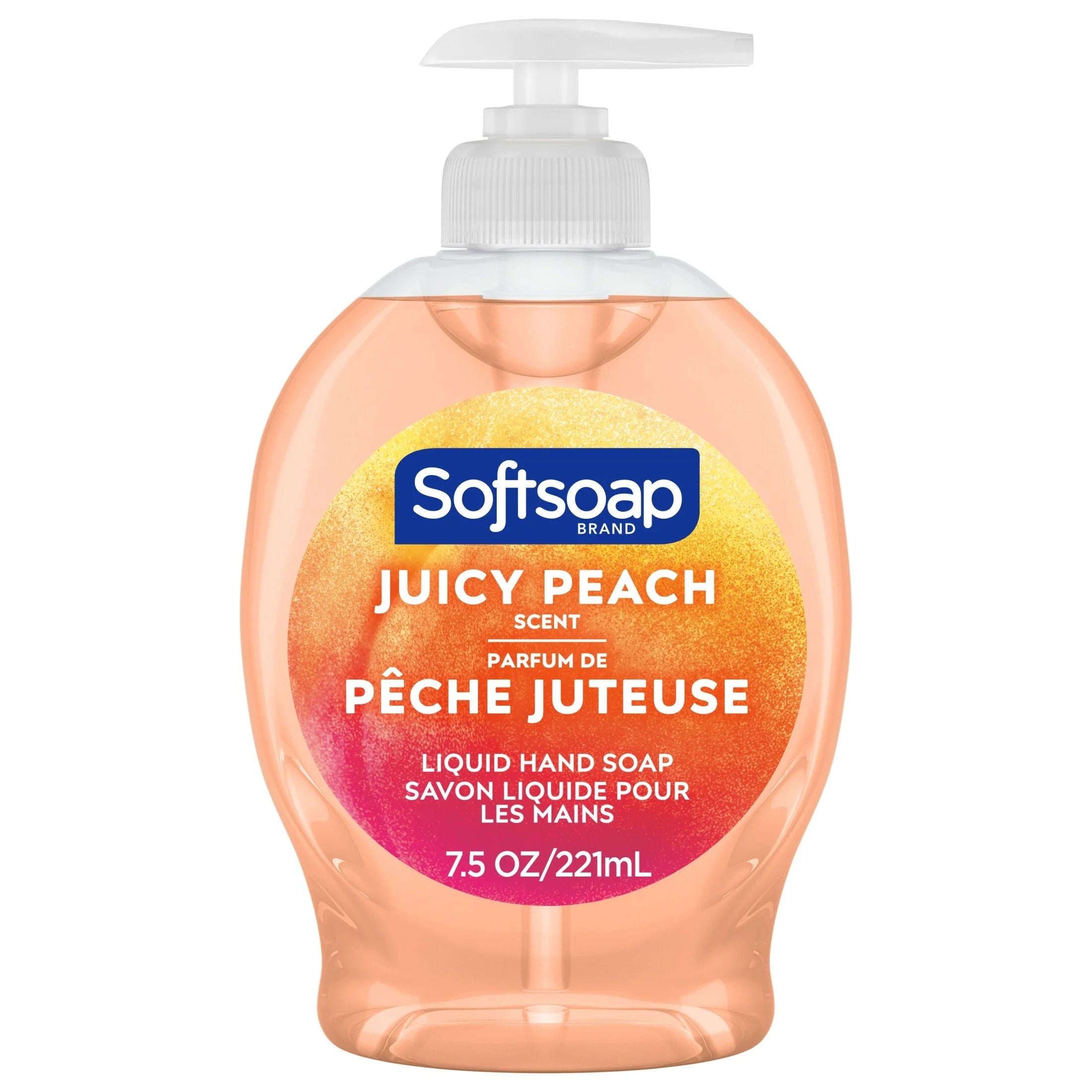 Softsoap Hand Soap Juicy Peach - 7.5oz/6pk