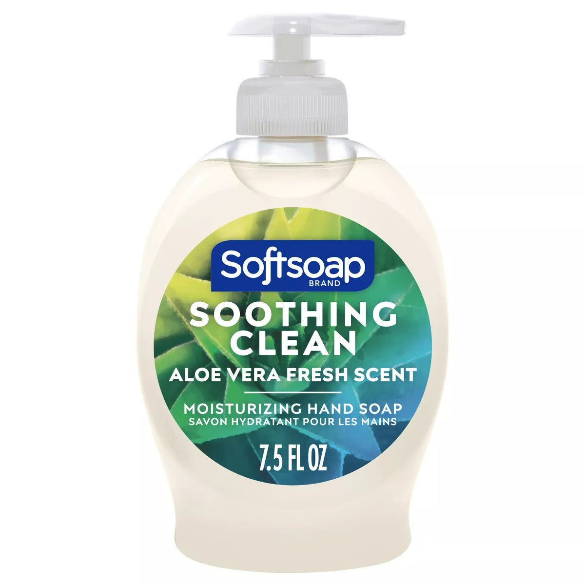 Softsoap Moisturizing Liquid Hand Soap Pump Soothing Aloe Vera - 7.5oz/6pk