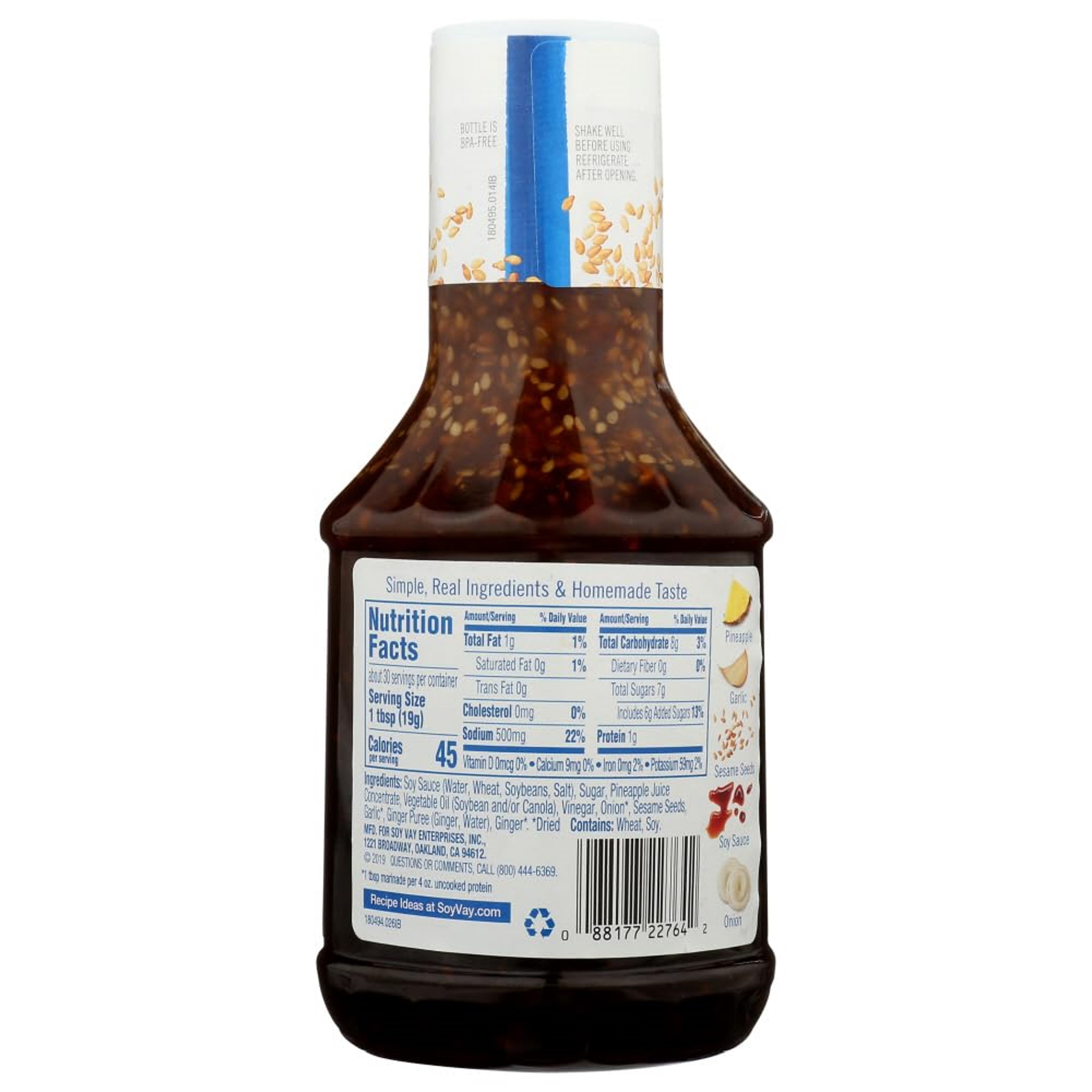 Soy Vay Island Teriyaki - 20oz/6pk