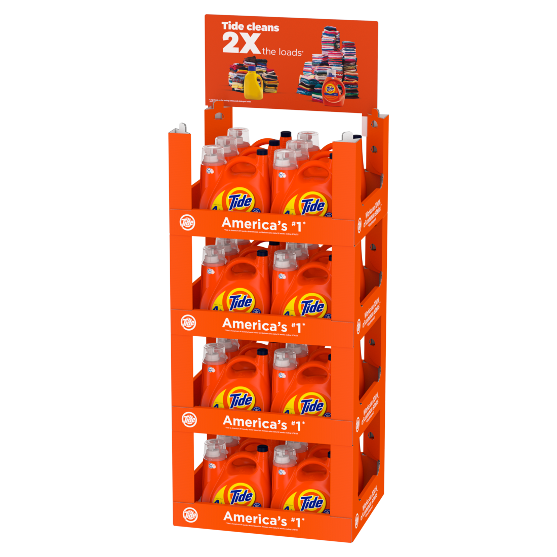 Tide Display In Store Tide Display LQ OG QDRP - 151oz/24pk
