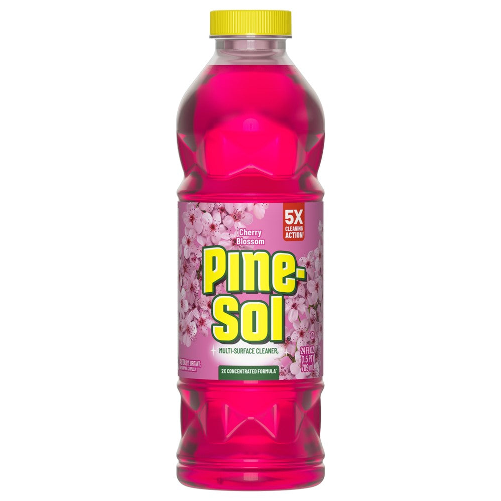 Pine Sol Cleaner Cherry Blossom Citric Acid Formula - 24oz/12pk