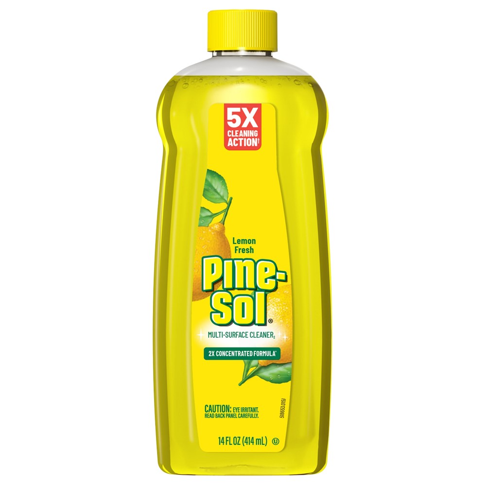 Pine Sol Cleaner Lemon Citric Acid Formula - 14oz/12pk