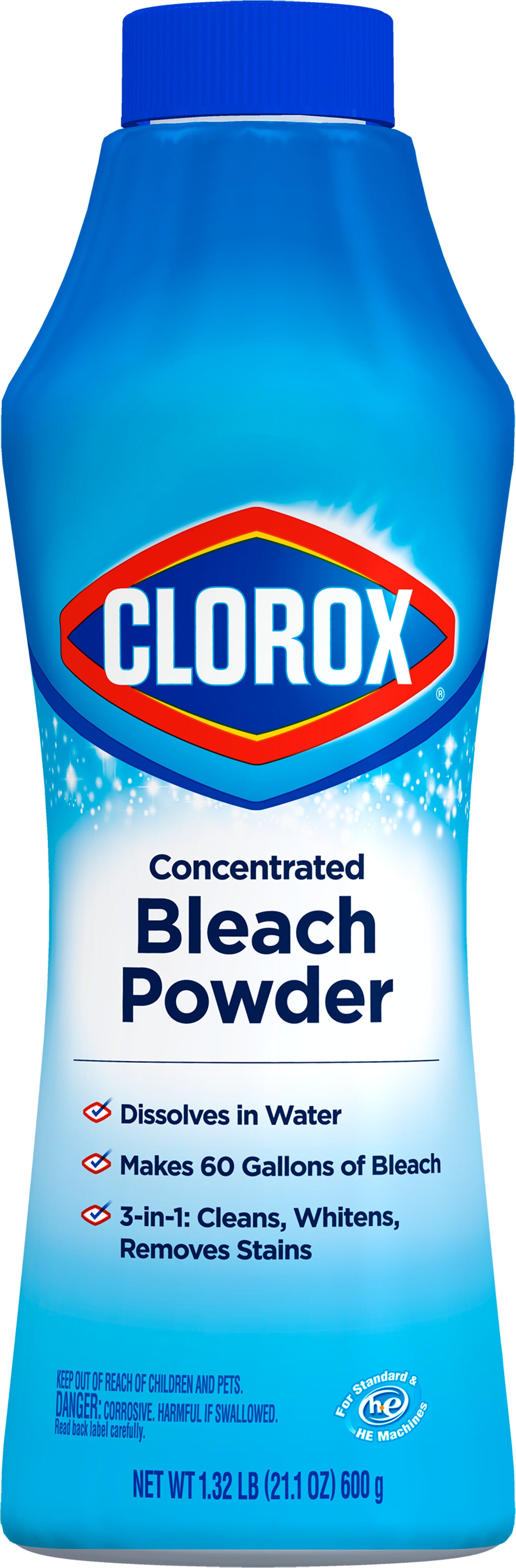 Clorox Concentrated Bleach Powder - 21.1oz/6pk