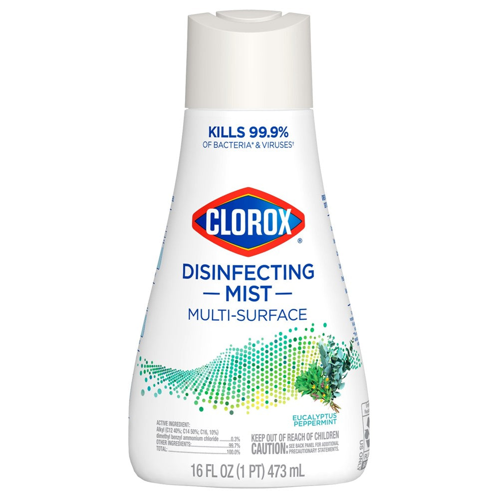 Clorox Disinfecting Mist Refill Eucalyptus Peppermint - 16oz/6pk