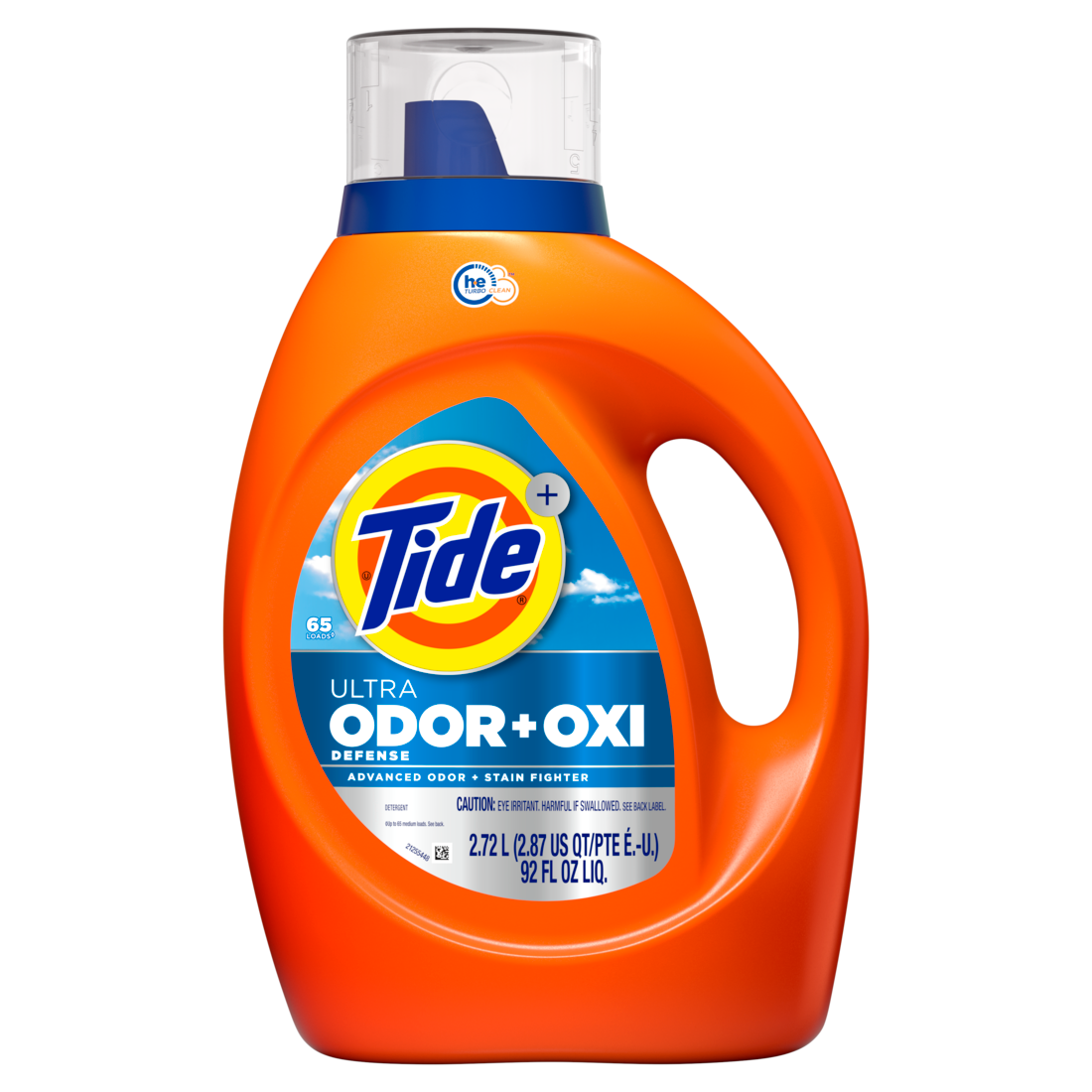 Tide Ultra Odor Defense Plus Oxi Liquid Laundry Detergent 65 Loads Advanced Odor And Stain Fighting Laundry Detergent Liquid - 92oz/4pk