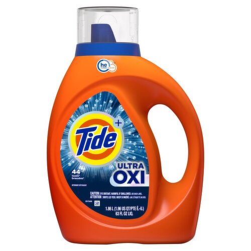 Tide Plus Ultra Oxi Detergent 44 loads - 63oz/4pk