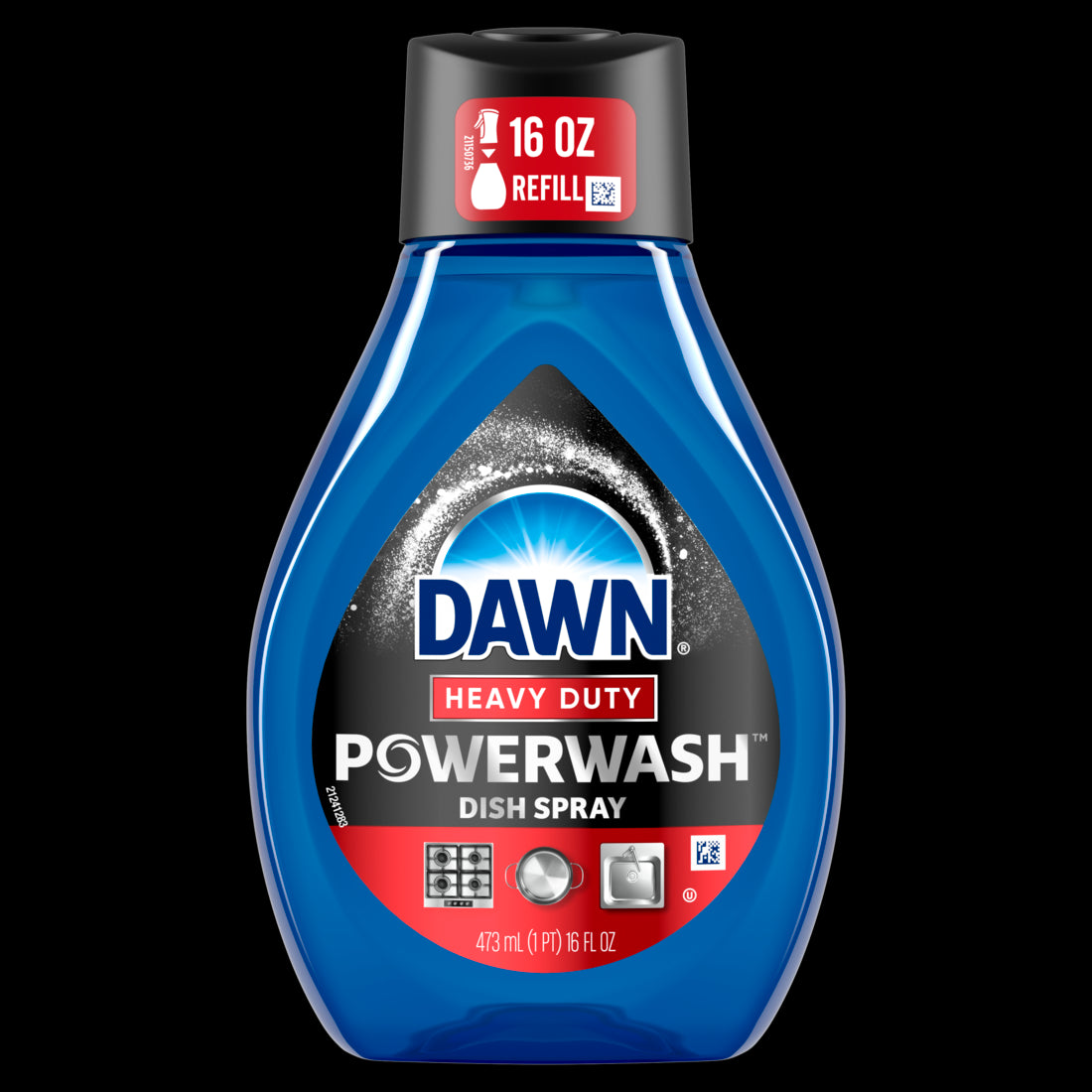 Dawn Powerwash Heavy Duty Dish Spray All-Purpose Cleaner and Degreaser Refill - 16oz/6pk