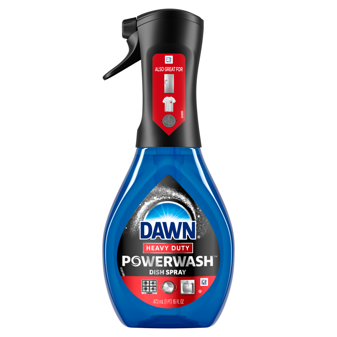 Dawn Powerwash Heavy Duty Dish Spray All-Purpose Cleaner And Degreaser Spray Bottle - 16oz/6pk