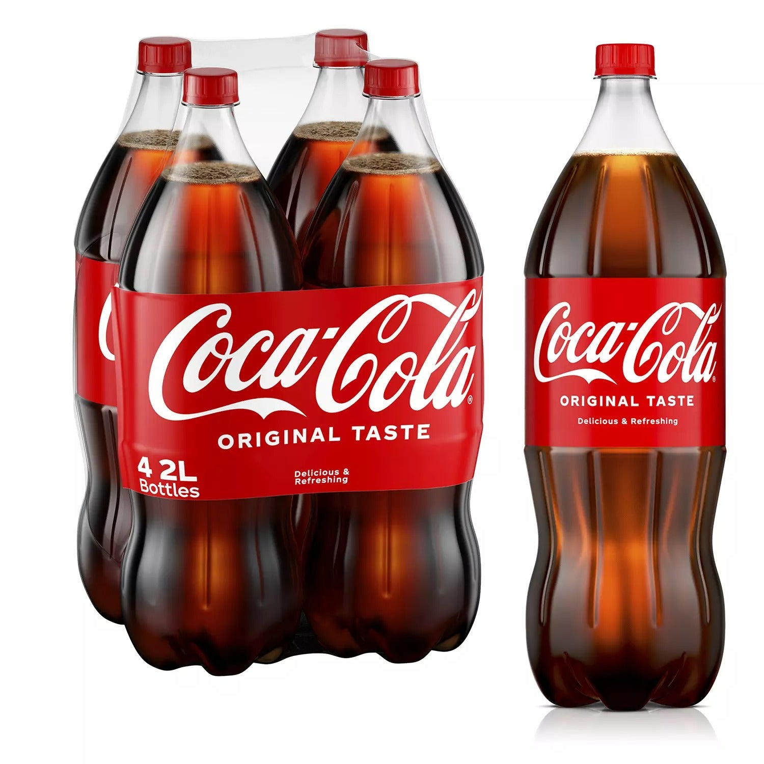 Coca-Cola Bottles - 2L/4pk