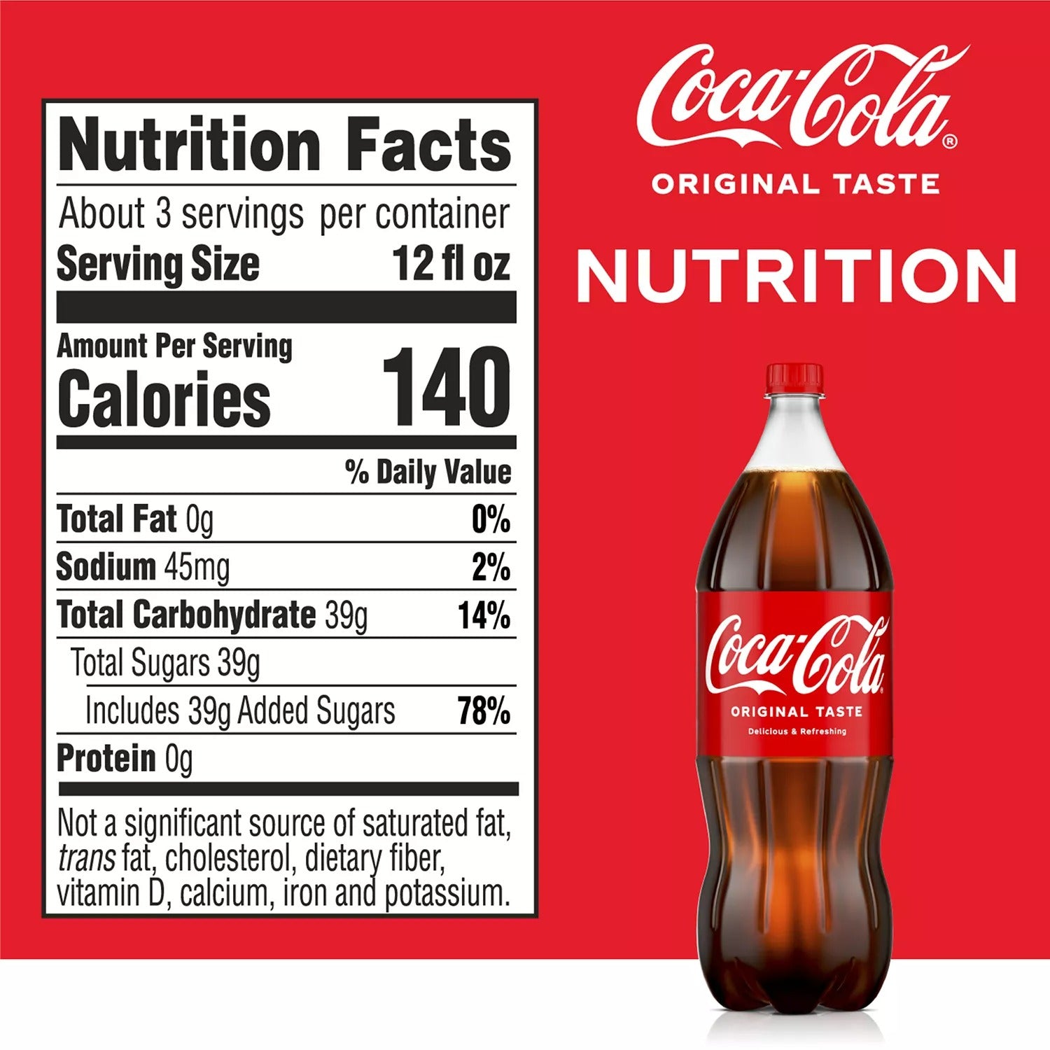 Coca-Cola Bottles - 2L/4pk
