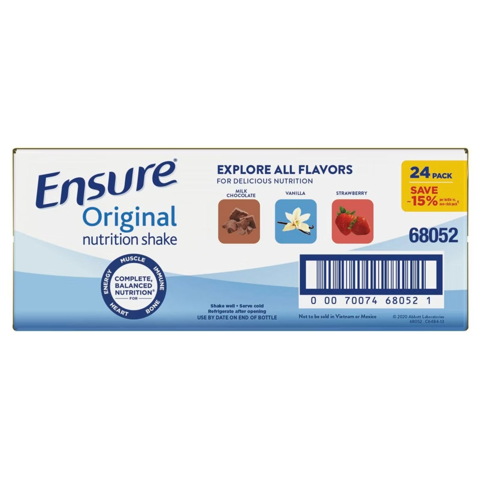 Ensure Nutrition Shake Strawberry - 8oz/24pk
