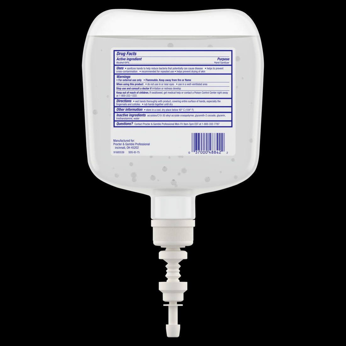 Safeguard Hand Sanitizer Gel Refill - 40.5oz/4pk